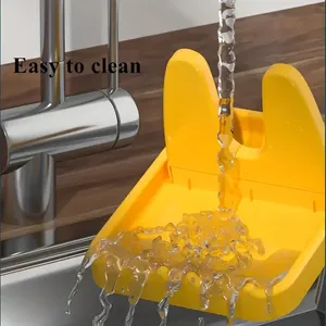 Support pliable pour ustensiles de cuisine, support vertical en plastique pour cuillères, idéal pour les louches, les fourchettes et les couvercles - Product Image 5