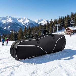 Borsa da trasporto imbottita per snowboard resistente, in Oxford 900D impermeabile, con maniglia rinforzata, OEM/ODM, MOQ 300 pezzi - Product Image 6