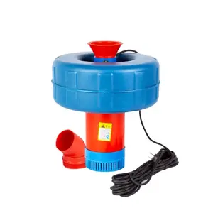 Cheap Price 24V 48V 1.5KW Small Submersible DC Brushless Aerator Plastic Impeller Solar Powered Water Pump For Fish Pond