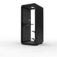 UNIBOOTH Cabines d'isolation acoustique durables en profilés d'aluminium de précision, design moderne, installation facile, module rapide, pour enregistrement et salle de sport