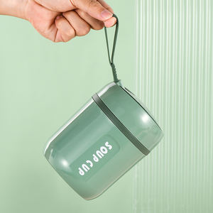 Mini <span class=keywords><strong>termo</strong></span> portátil de acero inoxidable para sopa y yogurt, recipiente de comida al vacío, taza para desayuno, leche, gachas, venta al por mayor - Product Image 2