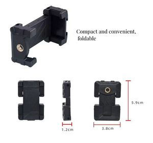 คลิปโทรศัพท์มือถือสากลพับได้ขายึดเดสก์ท็อปเซลฟี่รองเ<span class=keywords><strong>ท้า</strong></span>เย็นยืดวิดีโอสด Tiktok คลิปคลิปขาตั้งกล้อง - Product Image 4