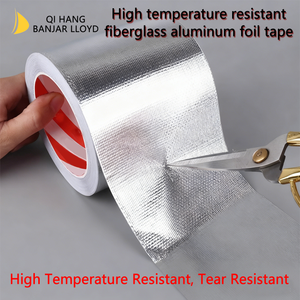 Cinta de aluminio para reparación de fugas en tuberías de escape de humos de aceite de calentadores de agua, sellado autoadhesivo, impermeable, aislamiento térmico - Product Image 2
