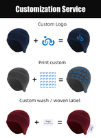 Chapeau à rabats pour les oreilles avec logo personnalisé, unisexe, thermique, coupe-vent, absorbant l'humidité, doux, extensible, bonnet d'hiver pour l'extérieur