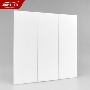 Sakelar Dinding Jinmai Retro <span class=keywords><strong>3</strong></span> <span class=keywords><strong>Gang</strong></span> 1 Arah 10A Kontrol Tunggal Model Flush Mount untuk Rumah & Proyek Hunian Hotel - Product Image 3