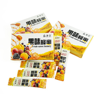 Miel tonique aromatisé aux fruits, en boîte de 20g, marque privée OEM, miel naturel nutritif - Product Image 2