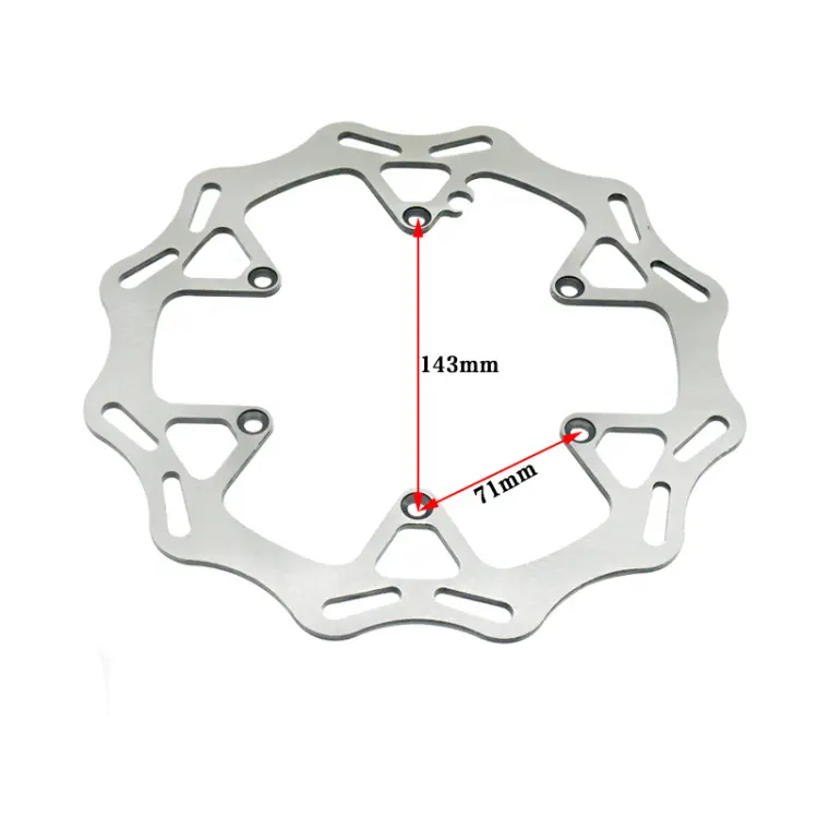 Acciaio inox anteriore a disco di attrito dei freni 260 millimetri di trasporto del motociclo per SX XC EXC XCW 125 150 200 250 300 350 400 450 500 KEWS