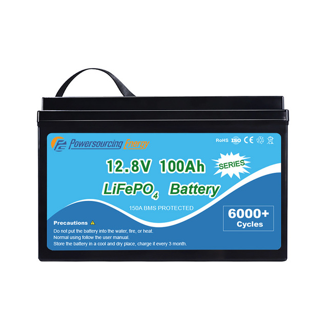 CZPowersourcing Lifepo4 Battery 12V 100Ah  200ah 120ah Solar Batteries 6000 Cycles Prismatic Lithium Battery