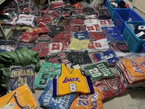 เสื้อเจอร์ซีย์บาสเก็ตบอลแบบแห้งเร็วเสื้อเจอร์ซีย์พิมพ์ลาย No. 23 1998 1997ขายส่ง - Product Image 5