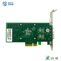 Adaptor Server SFP Dual Port I350 Asli 1Gbps PCIe Ethernet NIC dengan Garansi 3 Tahun untuk Perangkat Penyimpanan