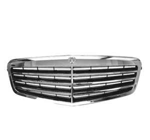 Parrilla Delantera Cromada para Carrocería de <span class=keywords><strong>Mercedes</strong></span> <span class=keywords><strong>W212</strong></span> Clase E A2128800583 A2128801083 - Product Image 1