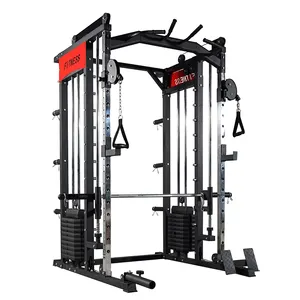 TELLUS FITNESS ALL-IN-ONE-TRAINER MIT EINEM SMITH MACHINE STACK GEWICHTS MODELLE