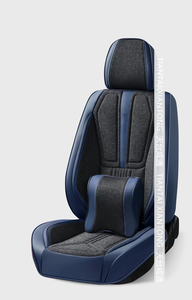 ชุดหุ้มเบาะรถยนต์หนังสปอร์ตสุดหรู ครบชุด อุปกรณ์ตกแต่งภายในที่หรูหรา พร้อมเบาะรองนั่งและหมอนรองคอที่นุ่มสบาย - Product Image 3