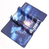 Tapis de souris de jeu imprimé sur mesure, tapis de bureau à bords cousus, surface imperméable, tapis de souris personnalisé pour le bureau et les e-sports