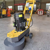 Dernier modèle de machine de construction routière haute efficacité, prix usine, machine à poncer les sols en terrazzo avec moteur de 7,5 kW