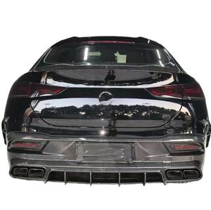 Topca Stijl Koolstofvezel Achter <span class=keywords><strong>Diffuser</strong></span> Spoiler Voor Mercedes Benz Coupe Exterieur Upgrade Aftermarket Onderdelen - Product Image 1