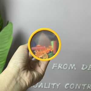 Jouet éducatif scientifique amusant pour enfants, <span class=keywords><strong>lentille</strong></span> multi-prismes en plastique coloré, dessin animé animal, petit kaléidoscope magique - Product Image 4