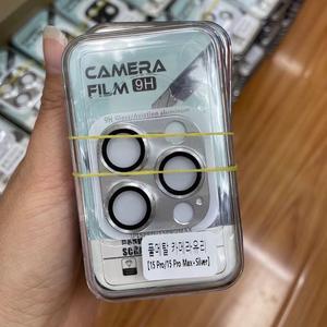 Protecteur d'écran d'objectif de chanteur facile à installer de luxe pour iPhone 13 Pro Max bord d'angle accessoire de téléphone portable en verre de luxe d'origine - Product Image 2