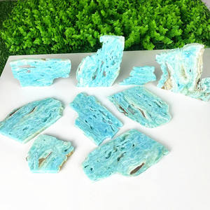 En vrac en gros naturel des <span class=keywords><strong>caraïbes</strong></span> tranche dalles cristal pierre brute polie tranche des <span class=keywords><strong>caraïbes</strong></span> pour la guérison - Product Image 6