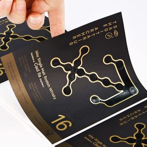 <b>Wine</b> Bottle Label, Factory Custom Vinyl Labels for Nutraceuticals, Waterproof , ISO 9001 Certified, metallic labels - Product Image 2