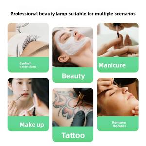 Lámpara de Techo LED de Media Luna con Control Táctil, Montaje en Superficie, Moderna, para Hogar, Oficina, Salón de Belleza, Peluquería, Uñas, Tatuajes - Product Image 5