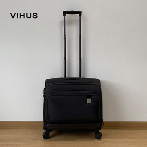 Valise de cabine 16 pouces en tissu Oxford, à roulettes universelles, pour affaires, avec poignée télescopique, bagage à roulettes - Product Image 3