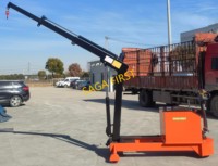 Mini-grue électrique hydraulique de levage 2 tonnes