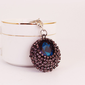 Kim Cương Pha Lê Rhinestone Keychain Quyến Rũ Phụ Kiện Đẹp Các Món Quà Tốt Nhất Cho Cô Gái Phụ Nữ Ví Túi Xách Túi <span class=keywords><strong>Keyring</strong></span> - Product Image 3