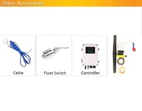 4 인치 2HP AC DC 하이브리드 태양열 구동 깊은 우물 잠수정 시추공 워터 펌프 키트 태양열 패널과 농업 관개