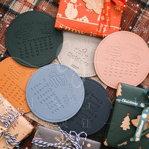 Dessous de verre rond absorbant imprimé de logo personnalisé pour bière en <span class=keywords><strong>carton</strong></span> - Product Image 2