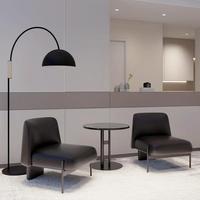 Nouveau design moderne, fauteuil de salon contemporain une place, canapé-lit fonctionnel en tissu éponge pour hôtel et appartement