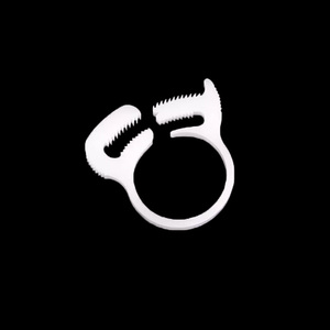 Trắng PVC Ratchet loại ống Ống kẹp kẹp nhựa cho dịch vụ cắt - Product Image 3