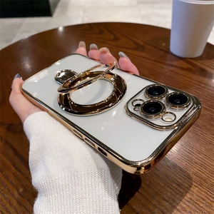เคสโทรศัพท์ใสหรูหรา ดีไซน์เนอร์ พร้อมที่ยึดแม่เหล็ก สำหรับ iPhone 17 16 15 14 13 12 11 - Product Image 4