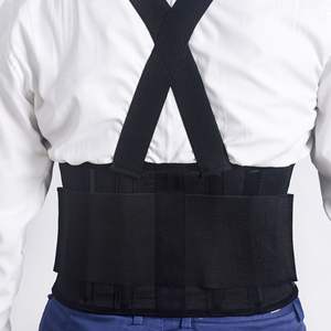 Cinturón de Soporte Lumbar Huakang Sports de Algodón Acanalado, Material de Calidad para Fitness y Buceo, Cinturón de Soporte Lumbar de Trabajo de Calidad - Product Image 1