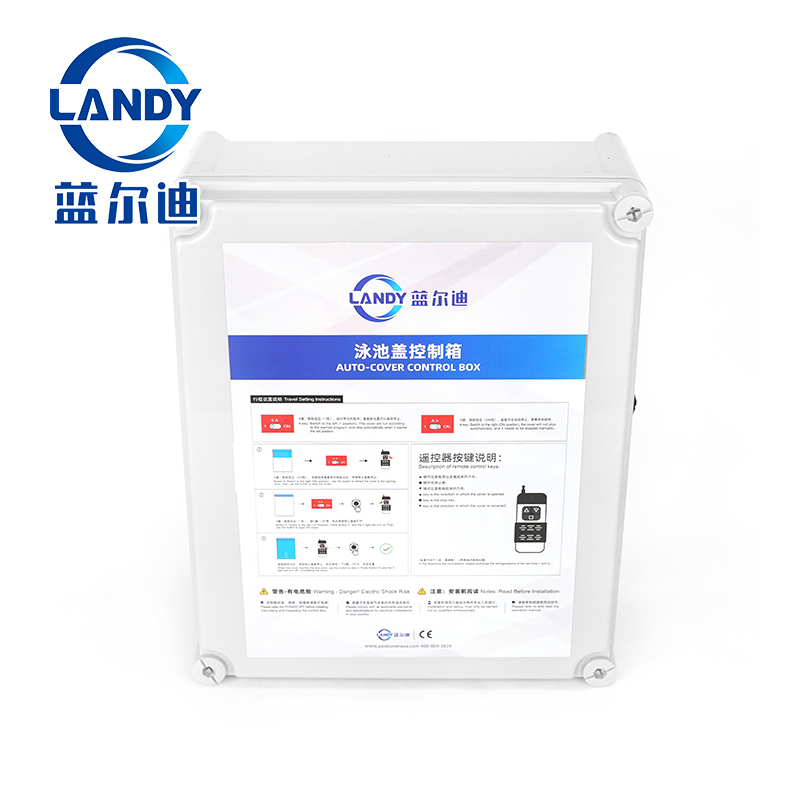White Auto-cover Control Box