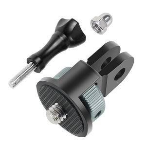 Adattatore per treppiede a vite da 1/4 pollici In lega di alluminio 360 Anti retromarcia per Go-<span class=keywords><strong>pro</strong></span> 13 <span class=keywords><strong>11</strong></span> 12 per accessori per fotocamera In/sta360 X4/X3 One - Product Image 6