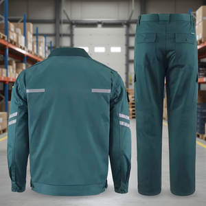 Ensemble d'uniformes de travail en coton antistatique, résistant à l'usure, vêtements de protection pour électriciens, directement de l'usine - Product Image 1