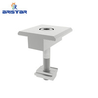 Système de montage solaire HF Kit de pince intermédiaire solaire 30mm35mm pour toit de panneaux solaires