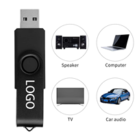 Flash Drive USB 2 in 1 Tipe C Karet OTG Dual USB2.0/3.0 Pendrive Logo Kustom Silikon USB Memory Stick Hadiah Promosi Bisnis