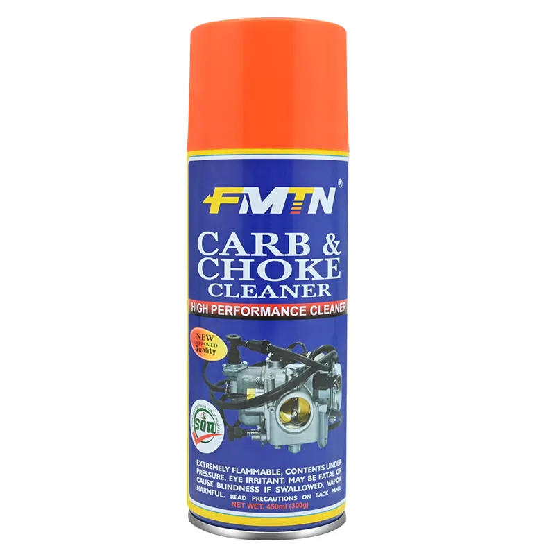 450Ml Fmtn Carb & Choke Cleaner Auto Verzorgingssprayreiniger En Carburateur Reiniging