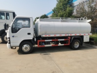 Camion-citerne diesel 4x2 japonais de 4000 à 5000 litres, petit camion-citerne de ravitaillement à vendre