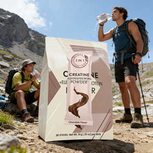 Amaz OEM Créatine + Électrolytes Monohydrate Taurine Calcium Sodium Potassium Poudre 900g Augmente la croissance musculaire et la force - Product Image 1