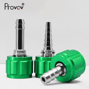 カスタマイズアメリカ医療機器真鍮酸素9/16アウトレットコネクタクイックアダプターDISS標準医療ガスアウトレット - Product Image 3