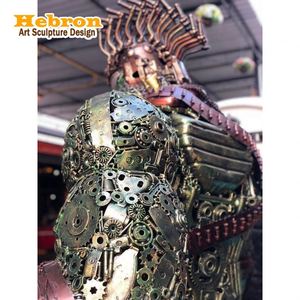Escultura de Jardín de Metal Oxidado de Acero <span class=keywords><strong>Corten</strong></span> Abstracta Grande de Diseño Personalizado con Forma de Animal - Product Image 1
