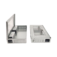 Station d'appât robuste en métal pour rats, piège à souris et taupes extérieur, conception pour attraper les animaux, boîte de capture de rongeurs pour le contrôle des nuisibles