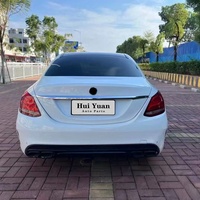 Kit de carrosserie de rénovation d'usine pour Mercedes-Benz Classe C W205 C180 C200 C260 C300 4MATIC Mise à niveau vers W205 1:1 Style E63 AMG