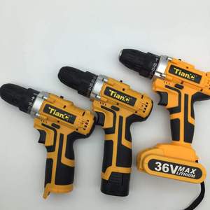 36V Rechargeable Lithium Battery Cordless Power Screw Drivers Multifunction <b>Hand</b> <b>Drill</b> Industrial Impact PG-4064 Cordless <b>Drill</b> - Product Image 5