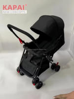 Poussette Bébé APAI à Quatre Roues, Design Moderne, Pliable, Légère, Sûre et Confortable, Idéale pour la Cuisine, la Salle à Manger et la Chambre