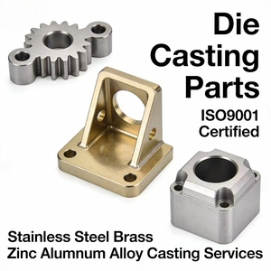 ราคาโรงงาน รับผลิตชิ้นส่วนหล่อขึ้นรูปโลหะผสมสังกะสี อลูมิเนียม สแตนเลส ชุบทอง 18k ด้วยวิธีไดคาสติ้ง งานกลึง CNC และงานตัดลวดด้วยไฟฟ้า (Wire EDM) สำหรับงานกลึง - Product Image 2