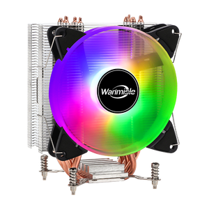 Nuevo Enfriador de CPU PWM de 4 Pines con 4 Tubos de Calor y Disipador de Aluminio de Alto Rendimiento RGB AM5/AM4 con Rodamiento Fluido para Juegos, Diseño 2026 - Product Image 5